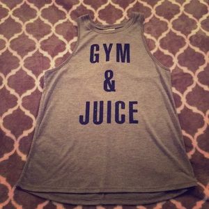 Gym & Juice Tank NWOT